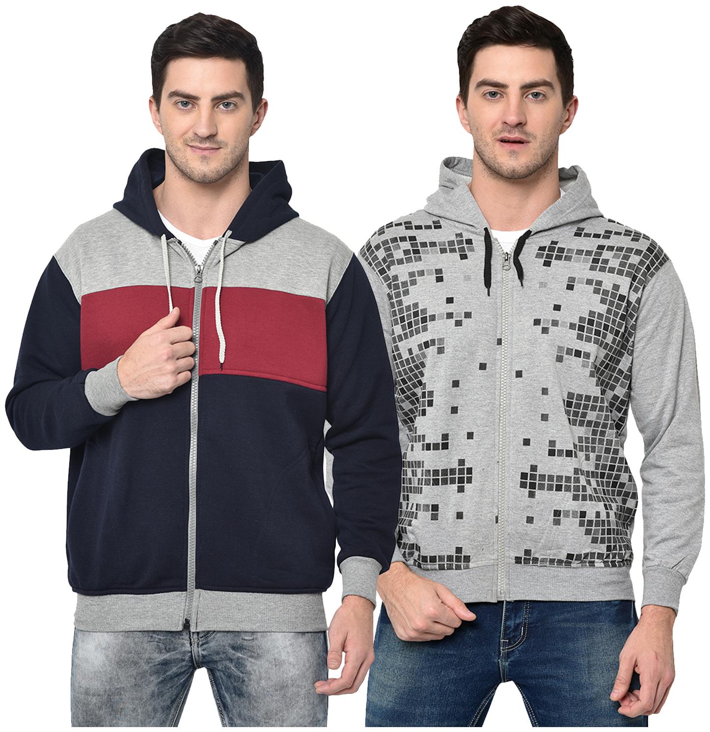

VIMAL JONNEY Men Multi Hooded Hoodie