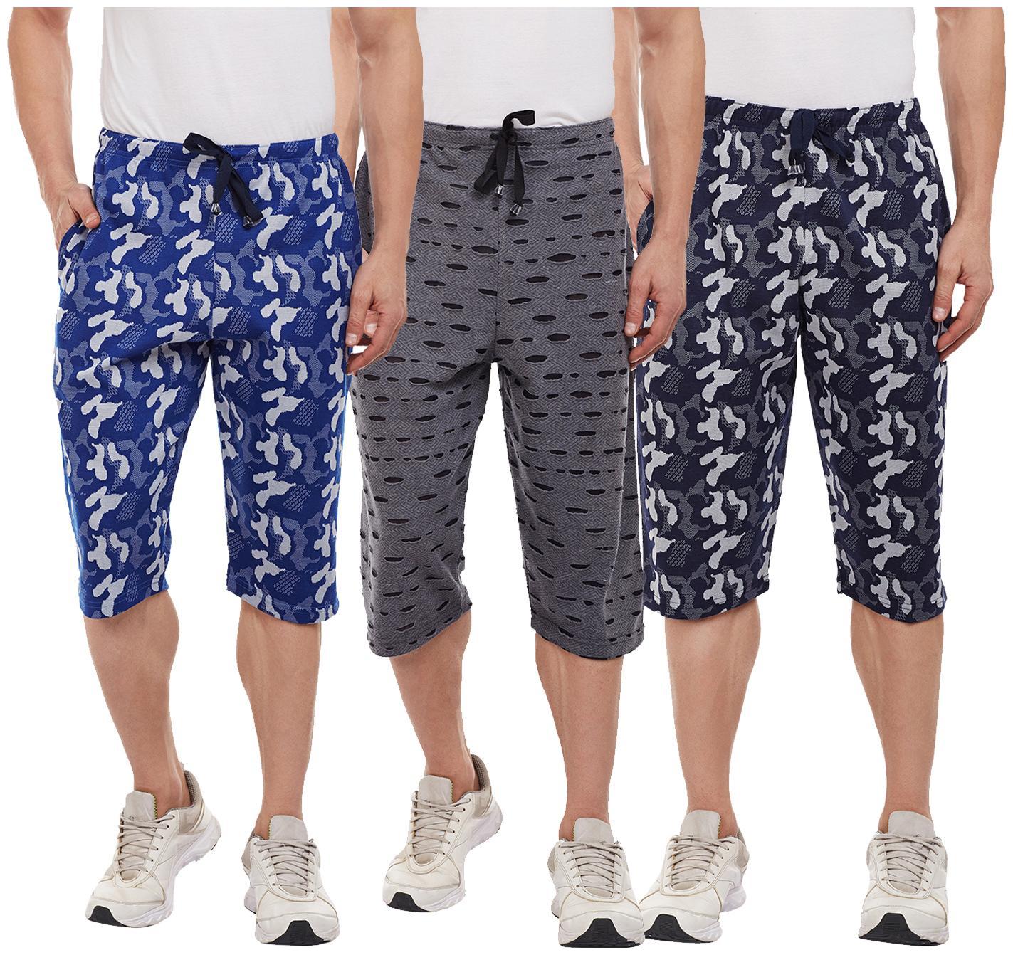 

VIMAL JONNEY Men Multi Regular Fit Regular Shorts