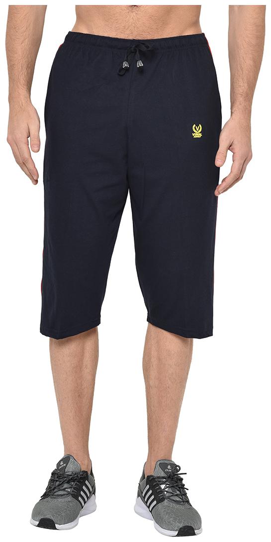 

VIMAL JONNEY Men Navy Blue Regular Fit Regular Shorts