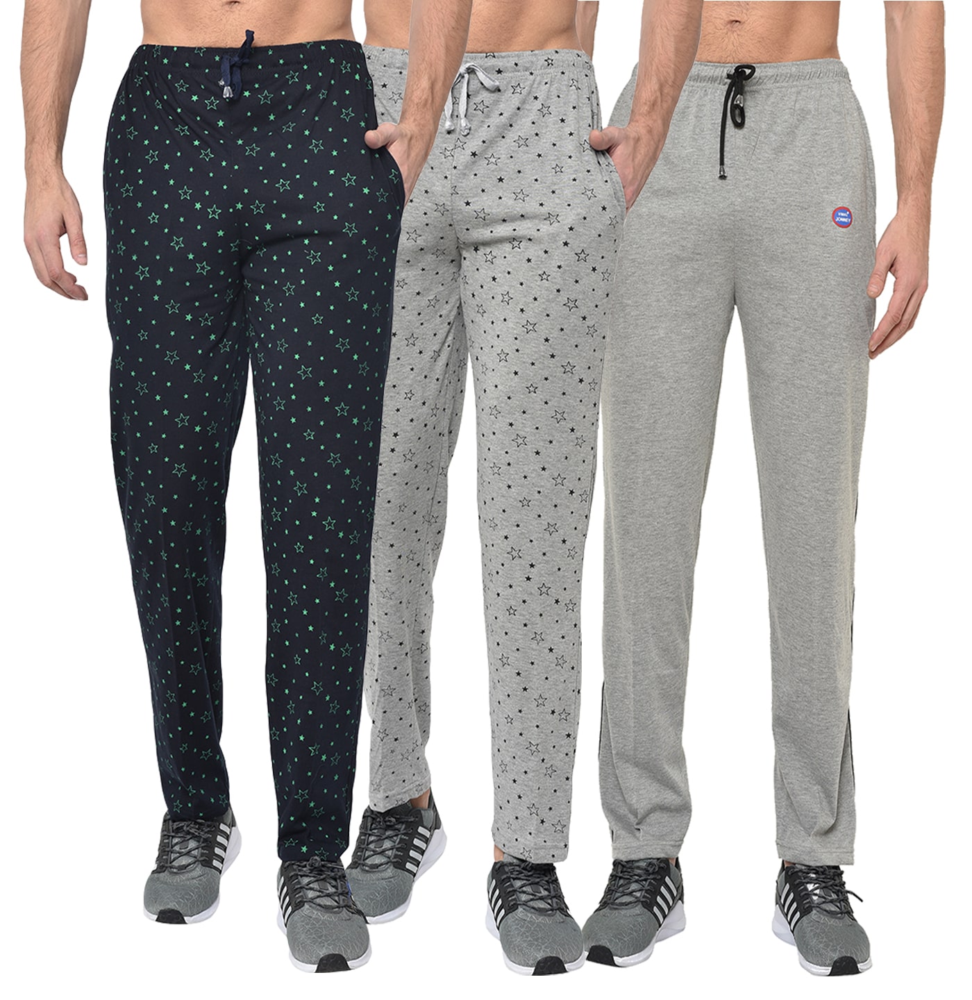 

VIMAL JONNEY Men Multi Solid Regular fit Track pants