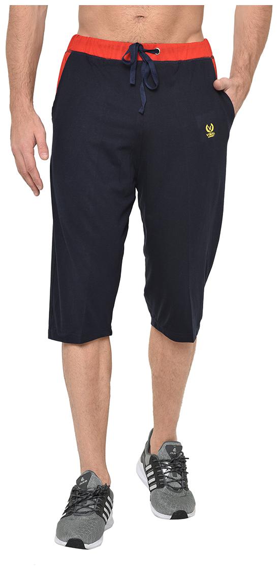

VIMAL JONNEY Men Navy Blue Regular Fit Regular Shorts