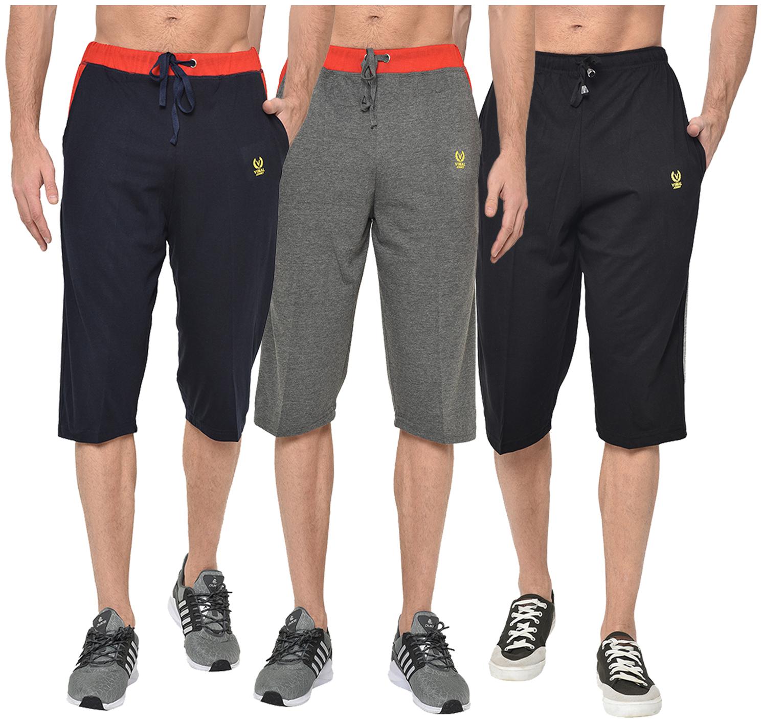 

VIMAL JONNEY Men Multi Regular Fit Regular Shorts