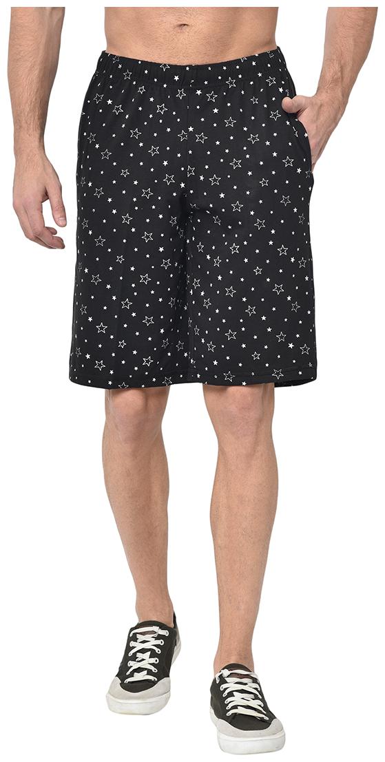 

VIMAL JONNEY Men Black Regular Fit Regular Shorts
