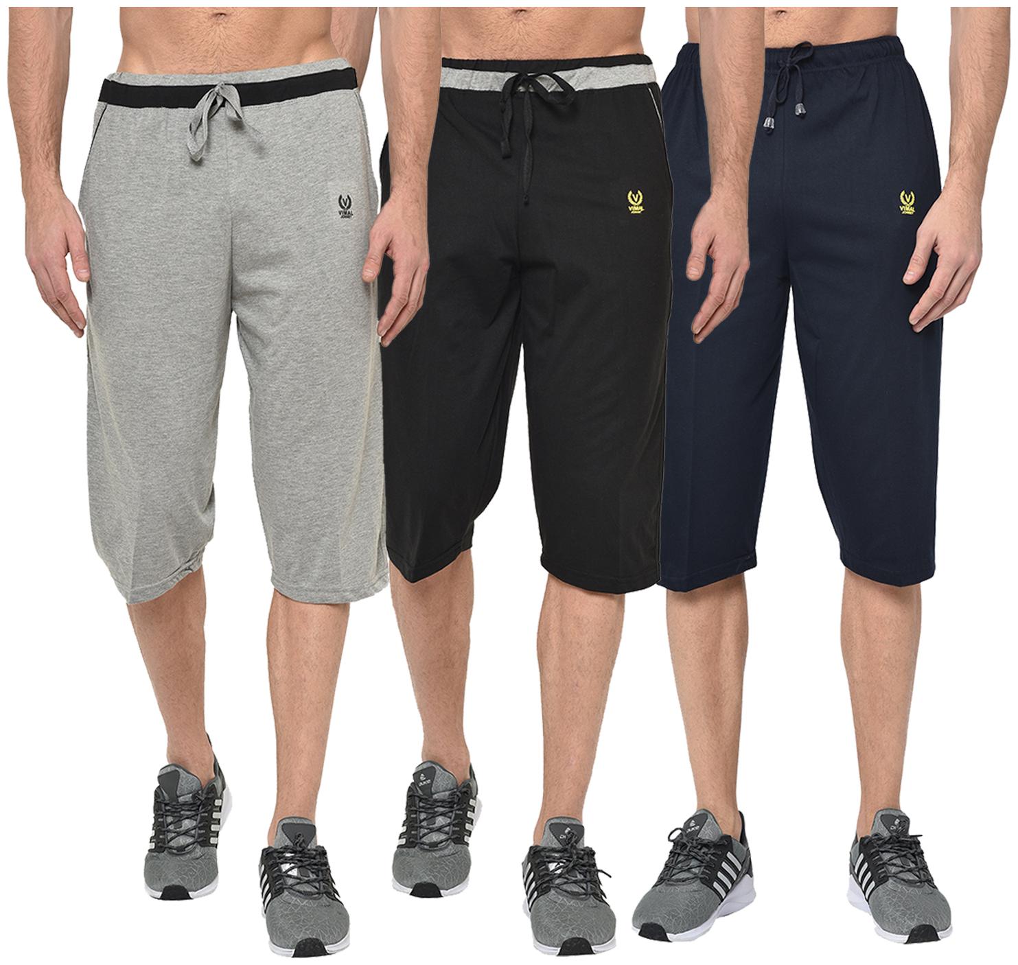 

VIMAL JONNEY Men Multi Regular Fit Regular Shorts