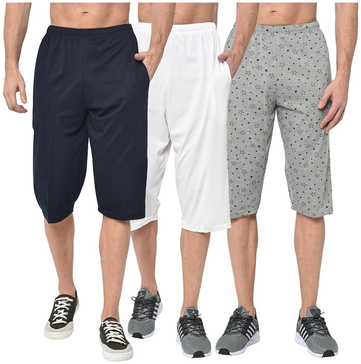 

VIMAL JONNEY Men Multi Regular Fit Regular Shorts