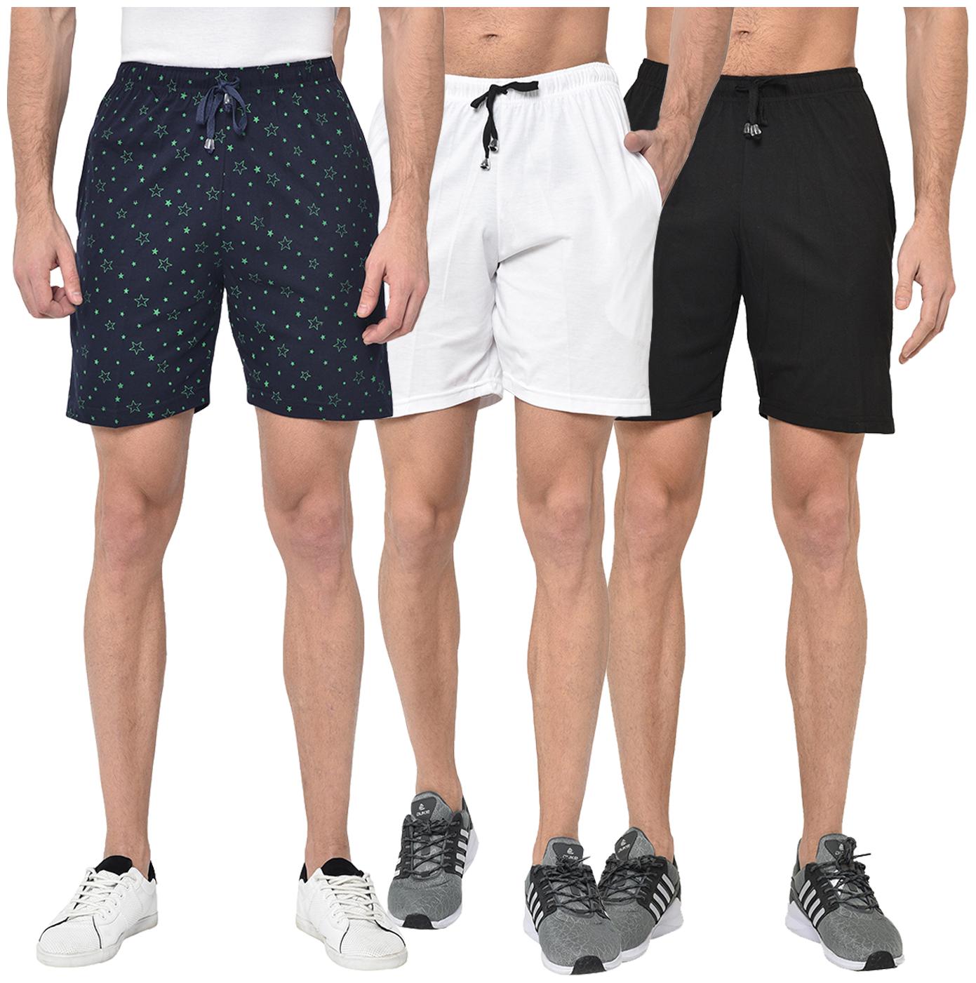 

VIMAL JONNEY Men Multi Regular Fit Regular Shorts