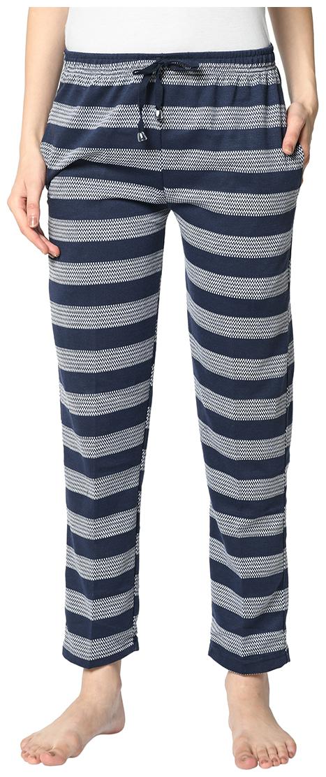 

VIMAL JONNEY Women s Regular Fit Cotton Track Pants Blue