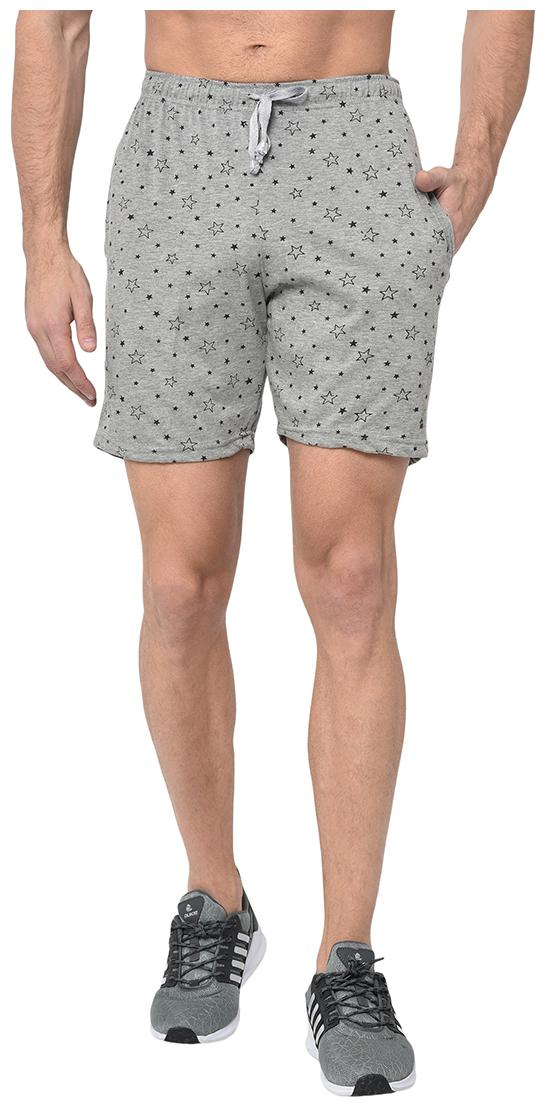 

VIMAL JONNEY Men Grey Regular Fit Regular Shorts