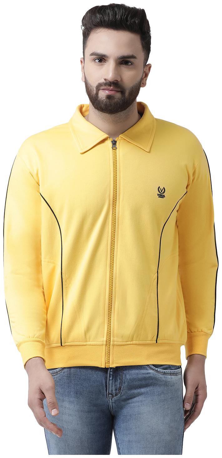 

Vimal Jonney Cotton Mens FullSleeve Sweatshirt For Men Yellow