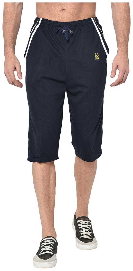 

VIMAL JONNEY Men Navy Blue Regular Fit Regular Shorts