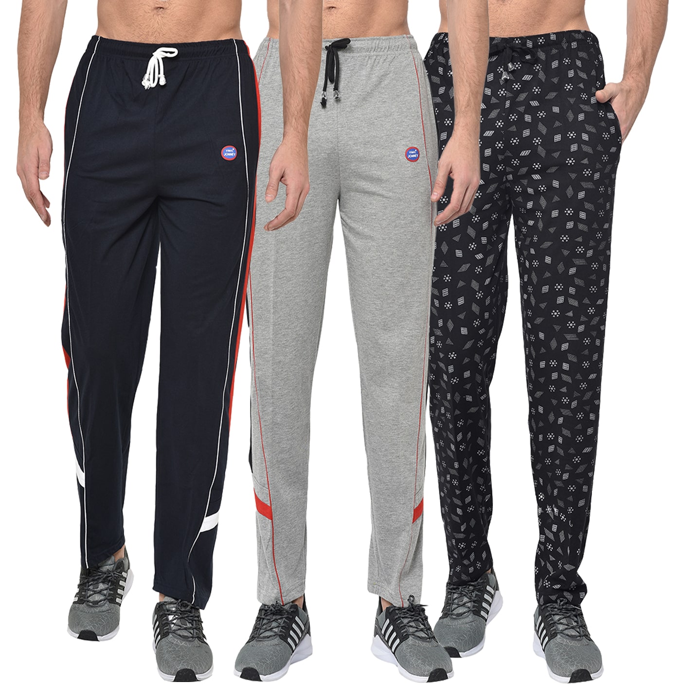 

VIMAL JONNEY Men Multi Solid Regular fit Track pants