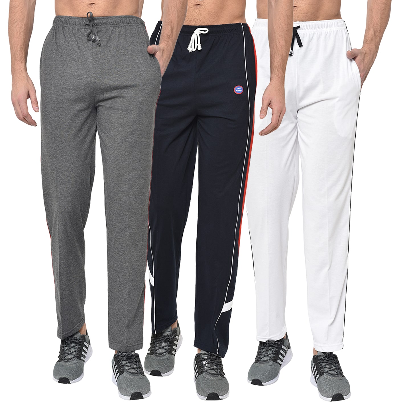 

VIMAL JONNEY Men Multi Solid Regular fit Track pants