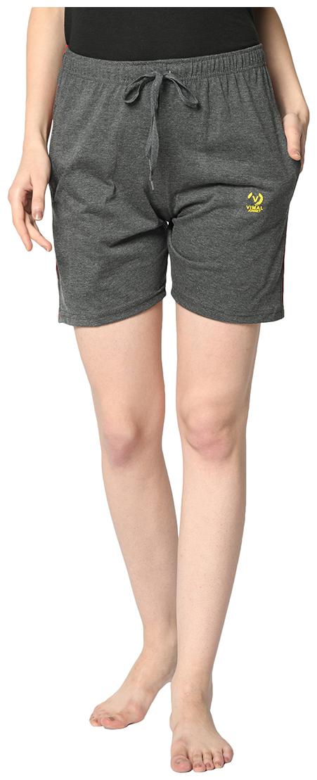 

Vimal Jonney Women S Regular Fit Cotton Short For Gym And Home Wear