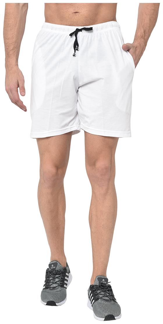 

VIMAL JONNEY Men White Regular Fit Regular Shorts