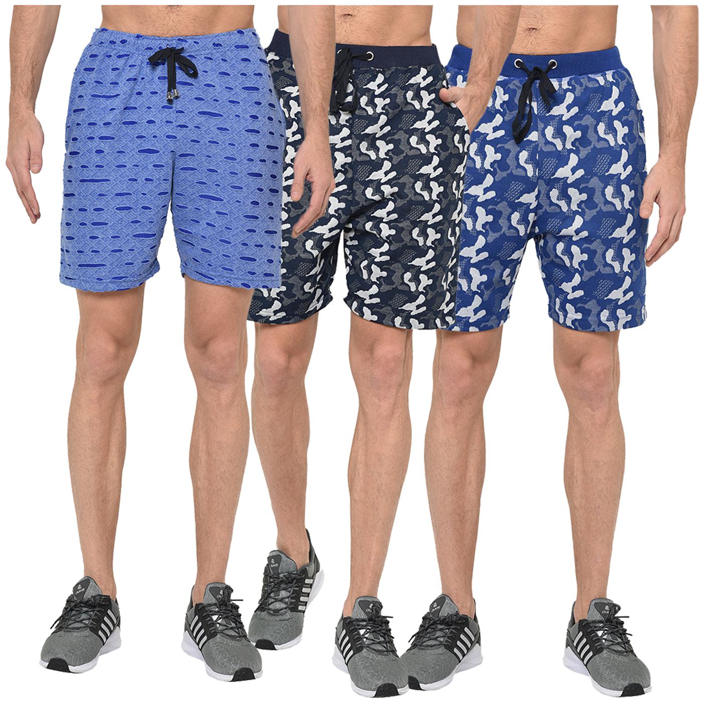 

VIMAL JONNEY Men Multi Regular Fit Regular Shorts