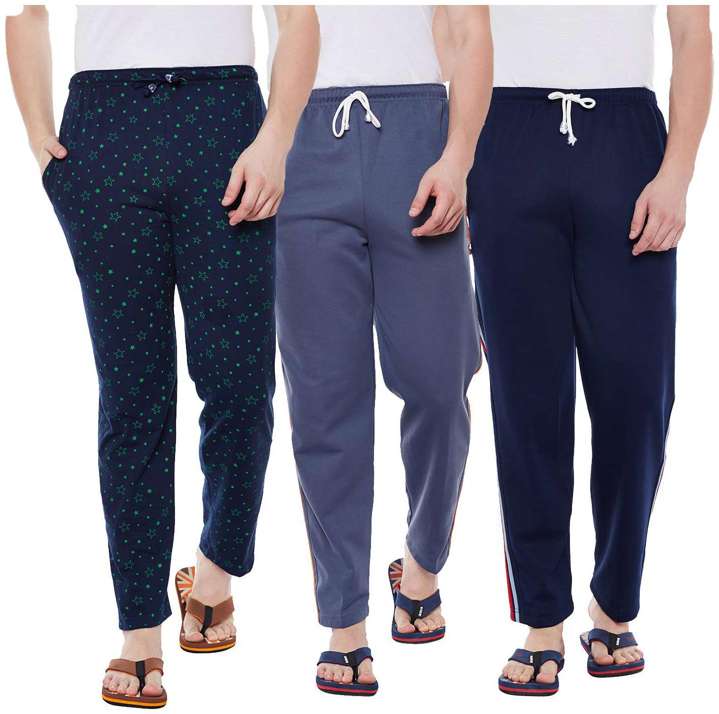 

VIMAL JONNEY Men Multi Solid Regular fit Track pants