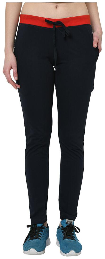 

Vimal Jonney Cotton Blended Regular Fit Navy Blue Track Pant For Women s