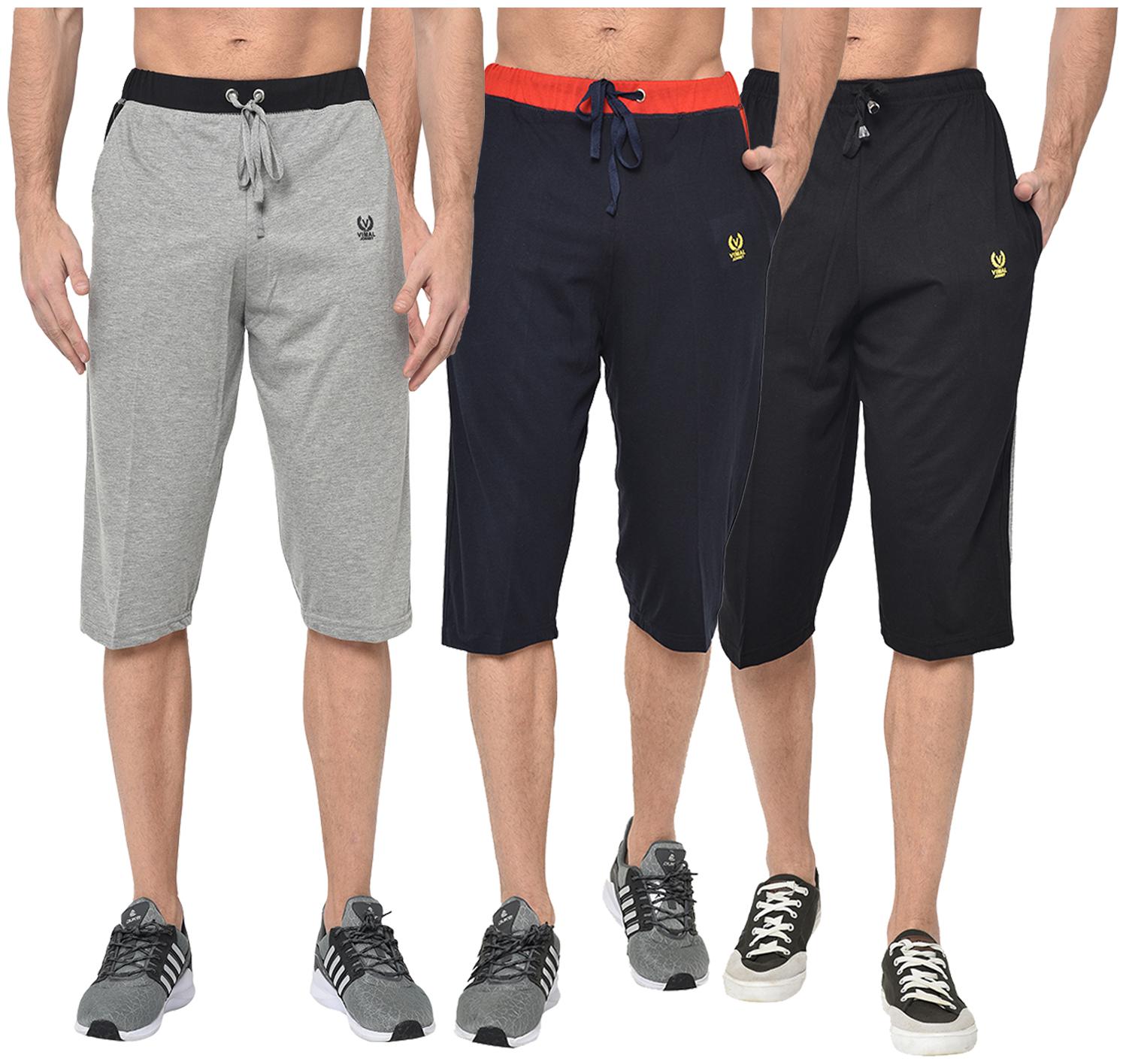 

VIMAL JONNEY Men Multi Regular Fit Regular Shorts