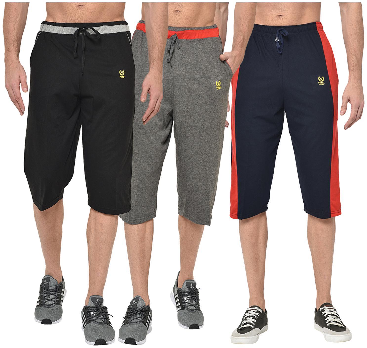 

VIMAL JONNEY Men Multi Regular Fit Regular Shorts
