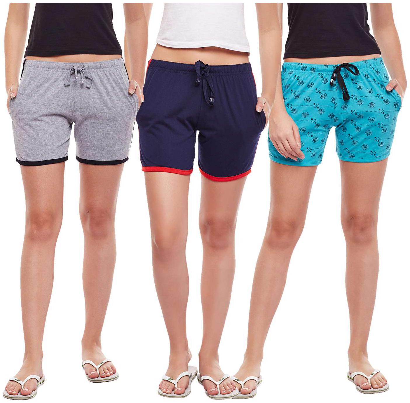 

VIMAL JONNEY Women Solid Hot pants - Multi