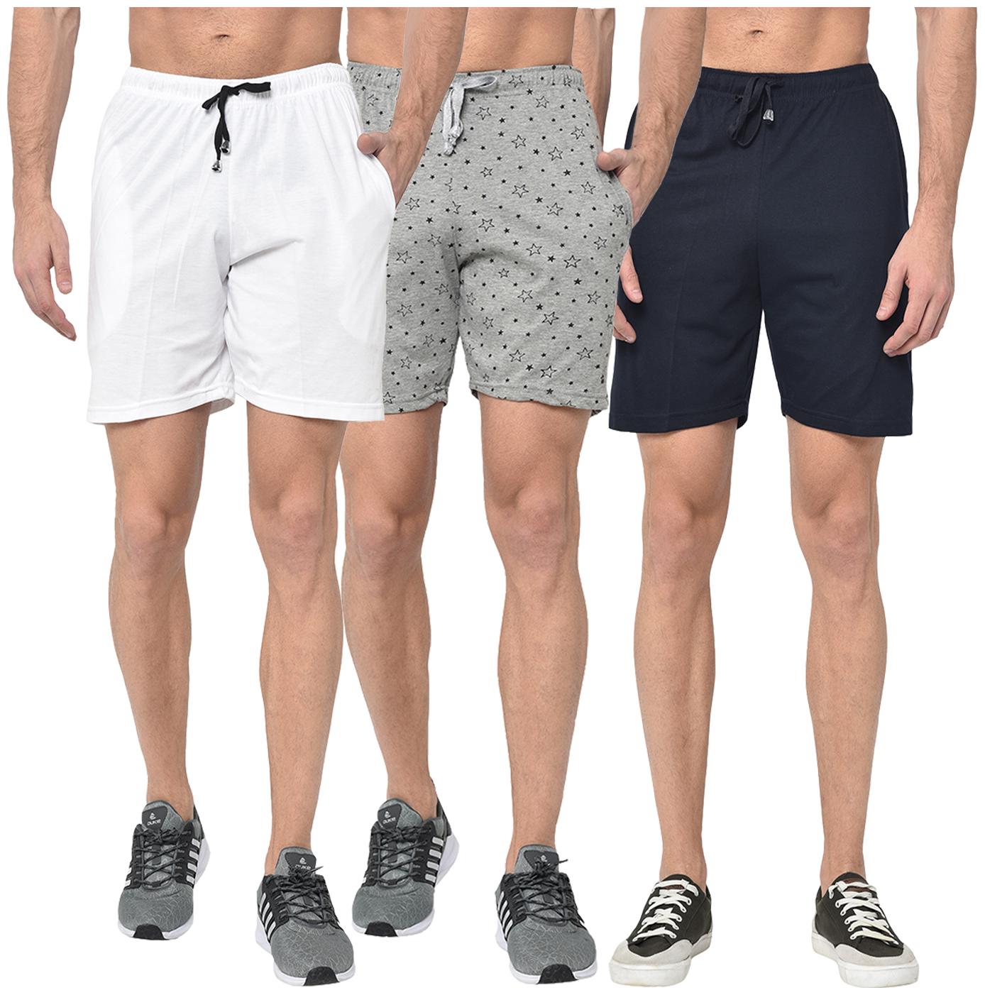 

VIMAL JONNEY Men Multi Regular Fit Regular Shorts
