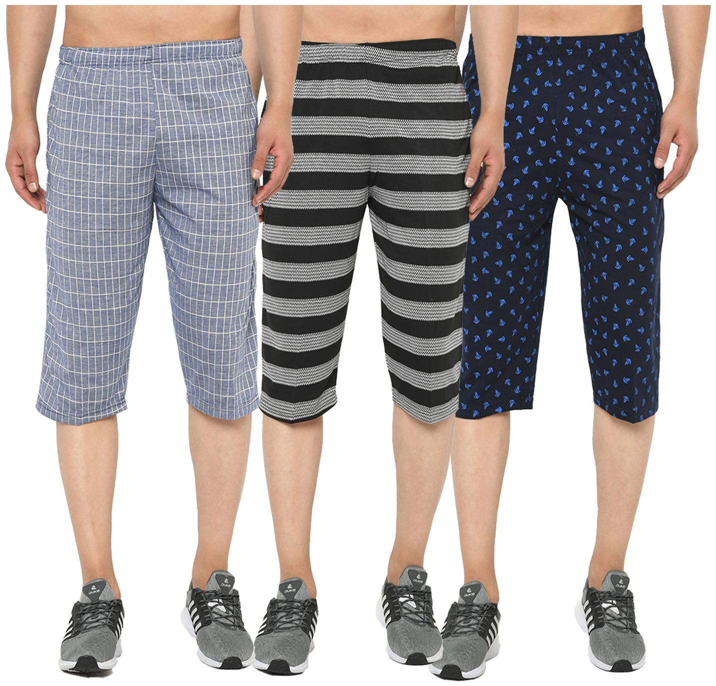 

VIMAL JONNEY Men Multi Regular Fit Regular Shorts