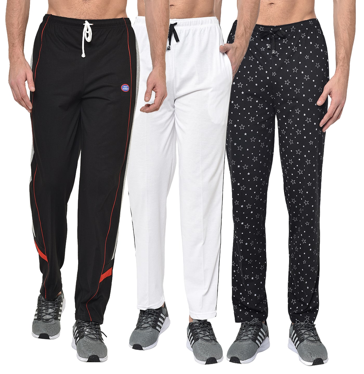 

VIMAL JONNEY Men Multi Solid Regular fit Track pants