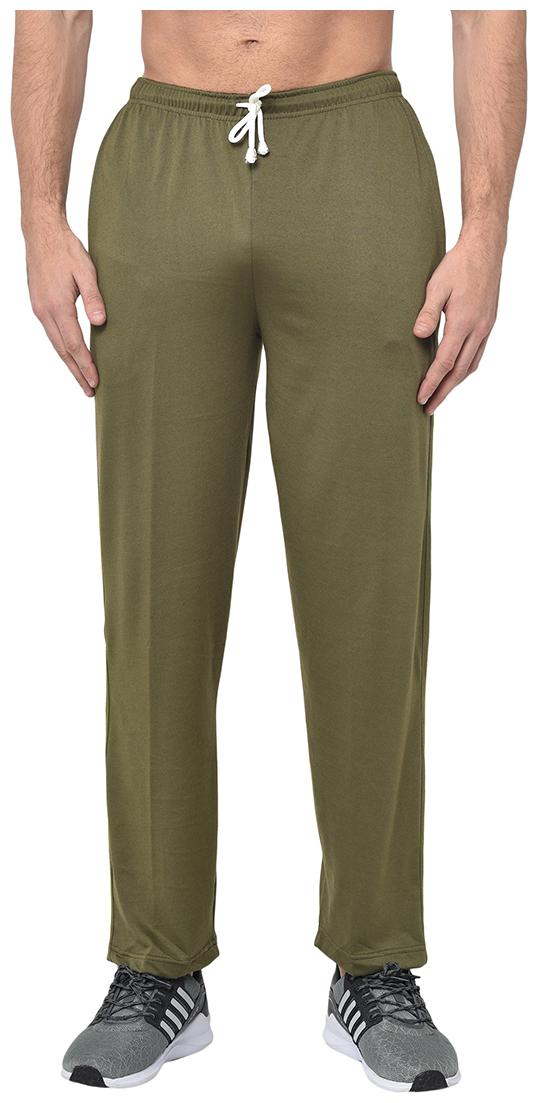 

VIMAL JONNEY Men Olive Solid Regular fit Track pants
