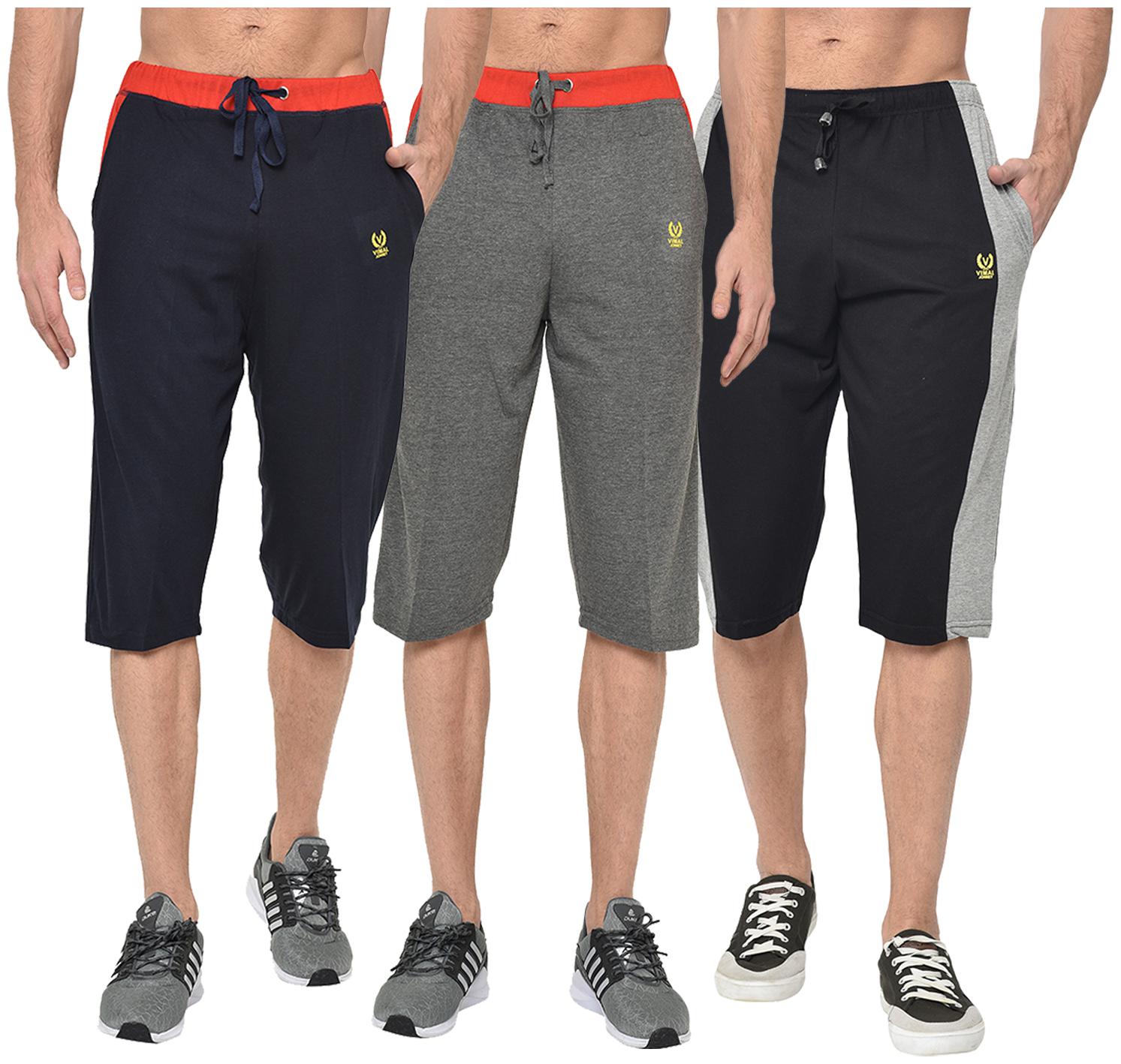 

VIMAL JONNEY Men Multi Regular Fit Regular Shorts