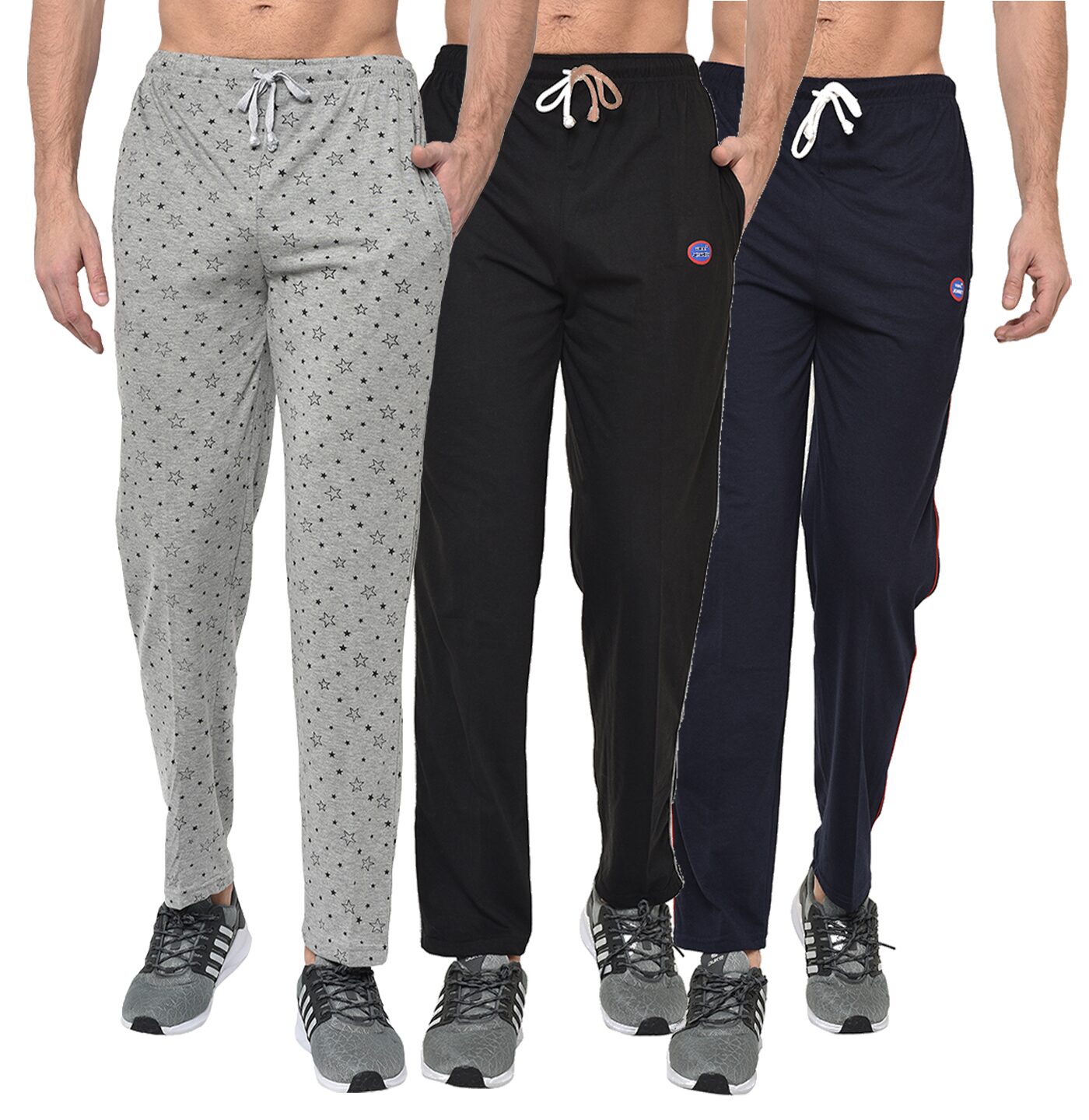 

VIMAL JONNEY Men Multi Solid Regular fit Track pants