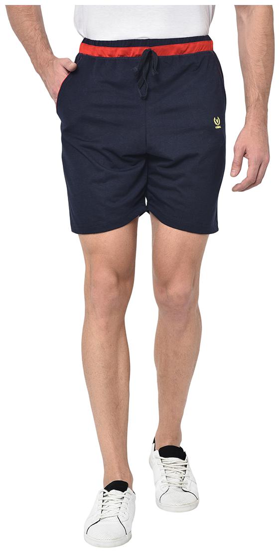 

VIMAL JONNEY Men Navy Blue Regular Fit Regular Shorts