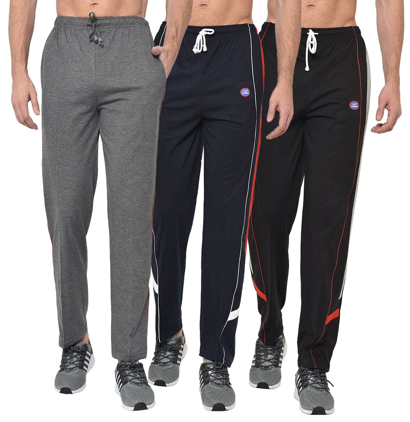 

VIMAL JONNEY Men Multi Solid Regular fit Track pants