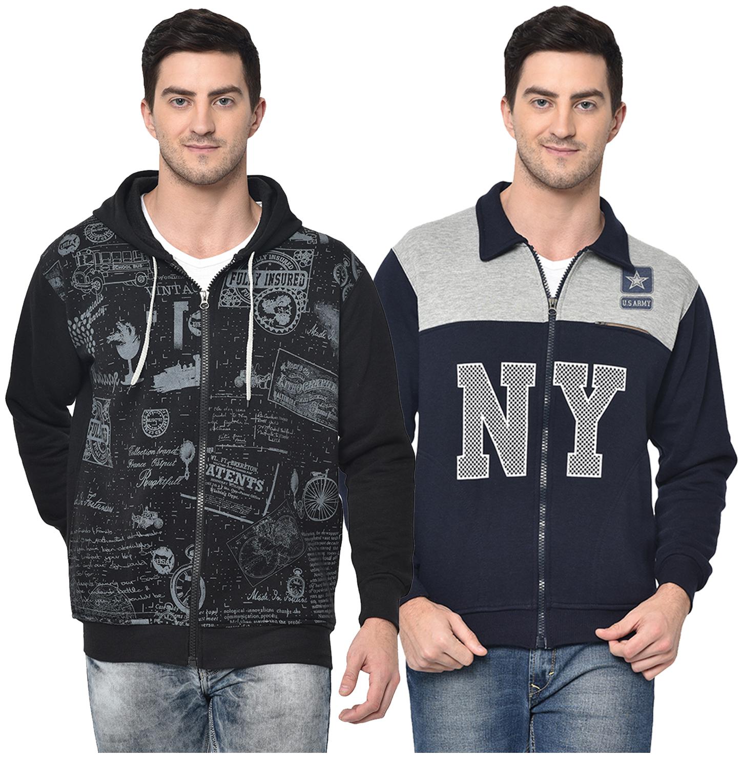 

VIMAL JONNEY Men Multi Hooded Hoodie