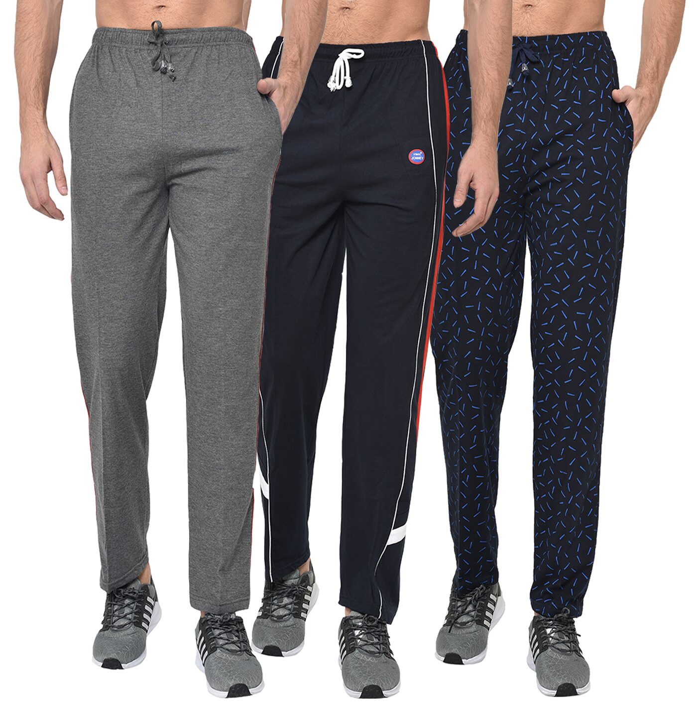 

VIMAL JONNEY Men Multi Solid Regular fit Track pants