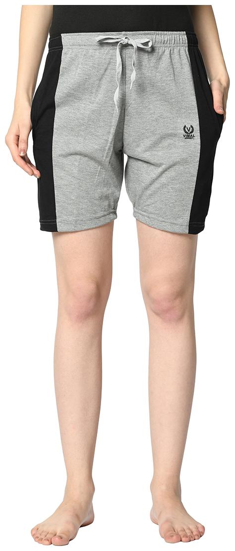

Vimal Jonney Women S Regular Fit Cotton Short For Gym And Home Wear