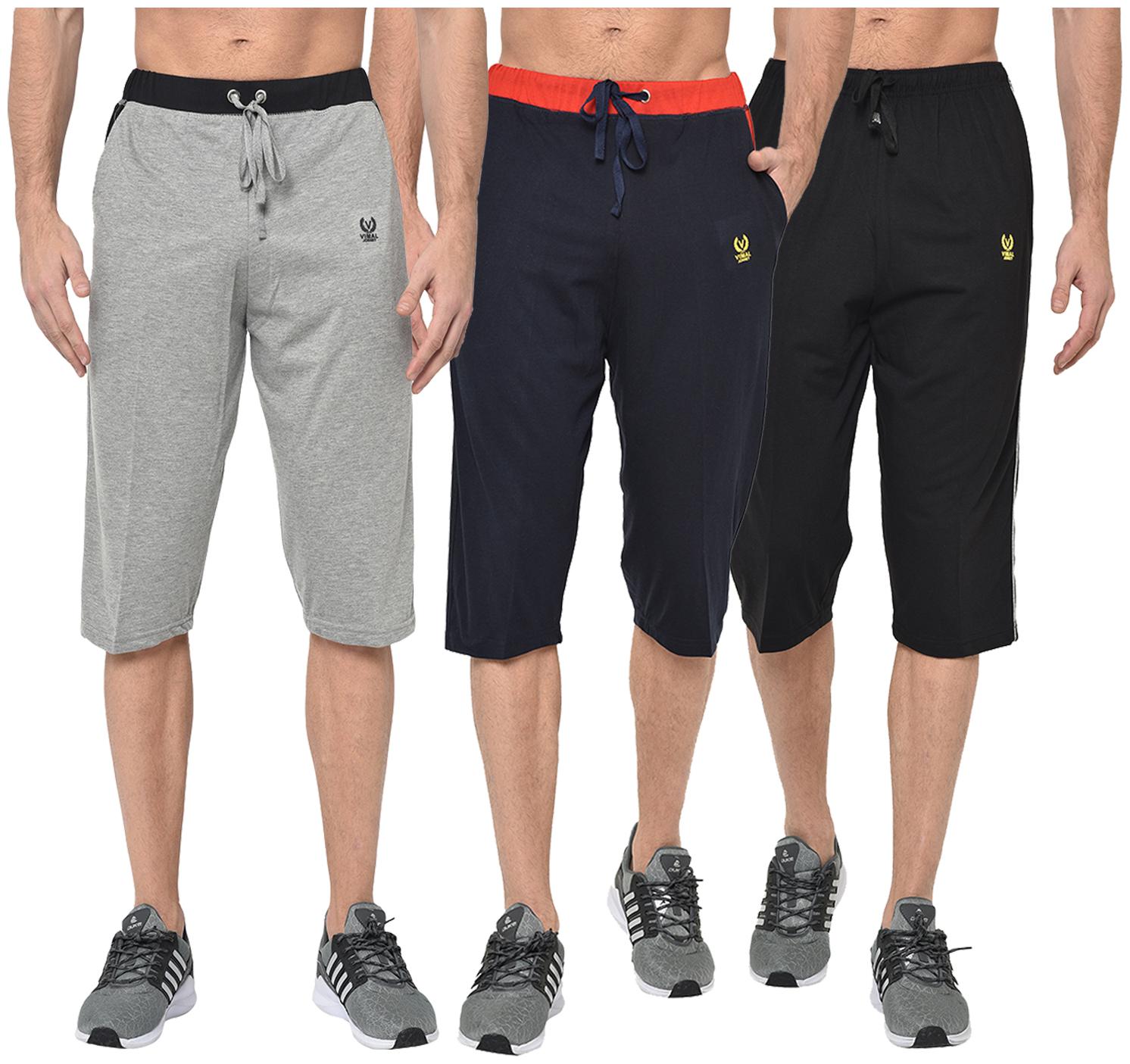 

VIMAL JONNEY Men Multi Regular Fit Regular Shorts