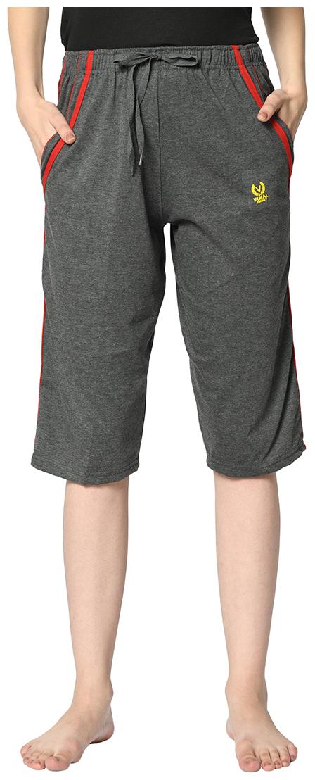 

VIMAL JONNEY Women Solid Regular shorts - Grey