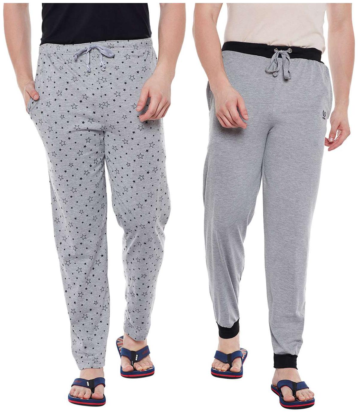 

Vimal Jonney Cotton Multicolor Trackpants For Men(Pack Of 2)