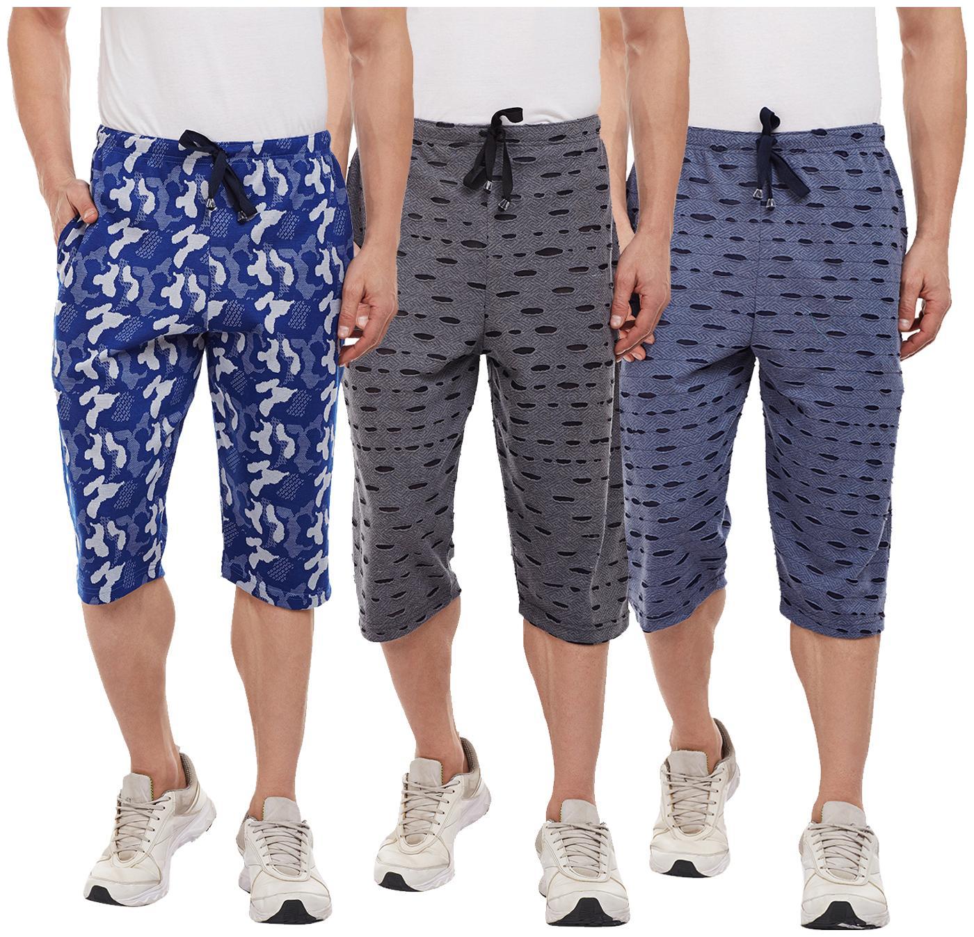 

VIMAL JONNEY Men Multi Regular Fit Regular Shorts
