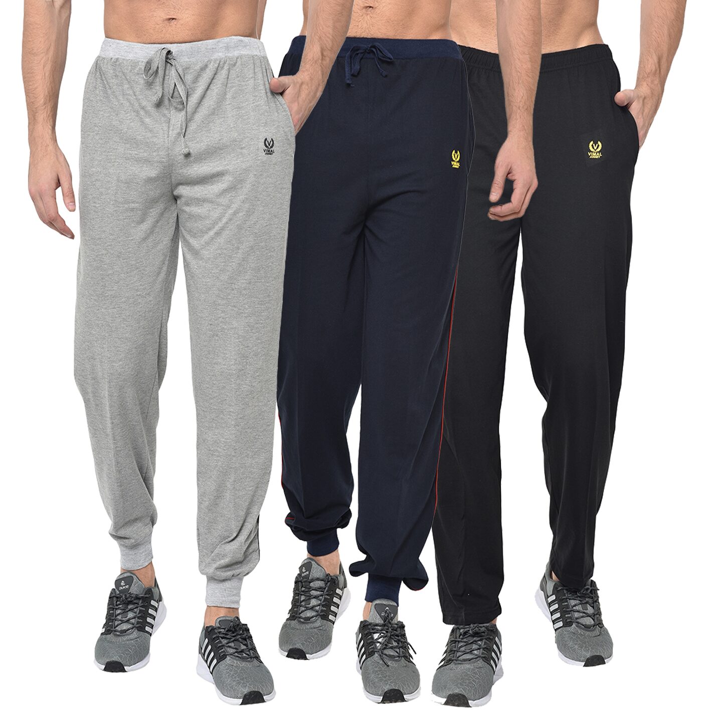 

VIMAL JONNEY Men Multi Solid Regular fit Joggers