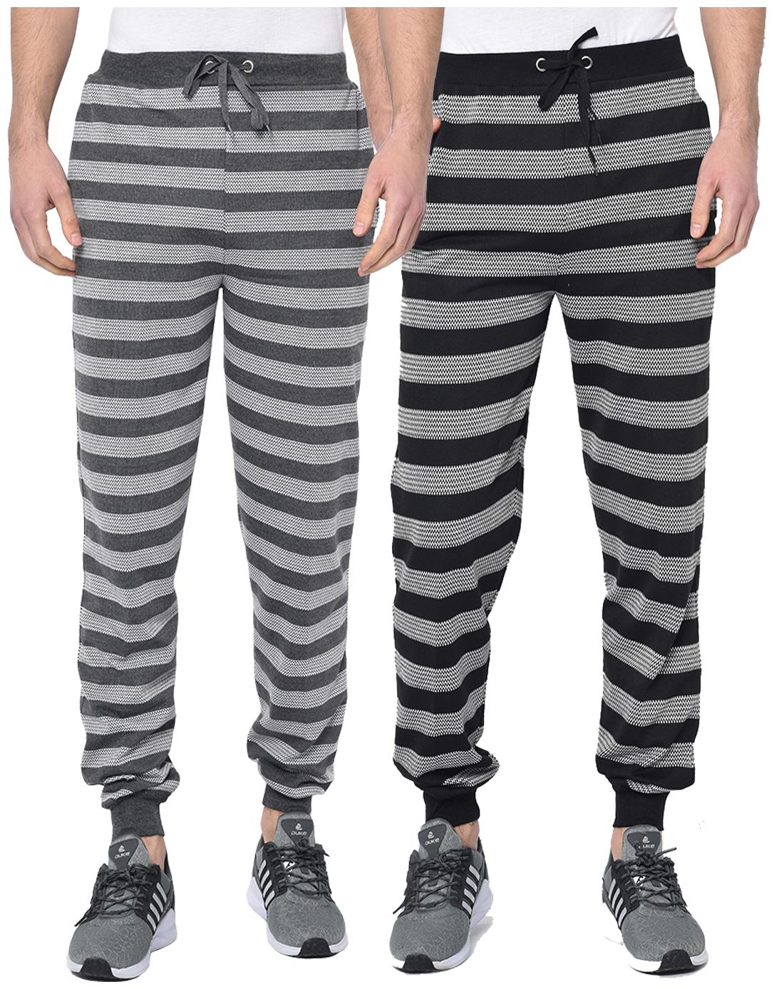 

VIMAL JONNEY Men Multi Striped Regular fit Joggers