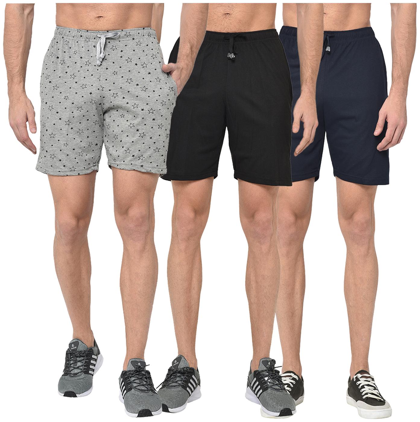 

VIMAL JONNEY Men Multi Regular Fit Regular Shorts