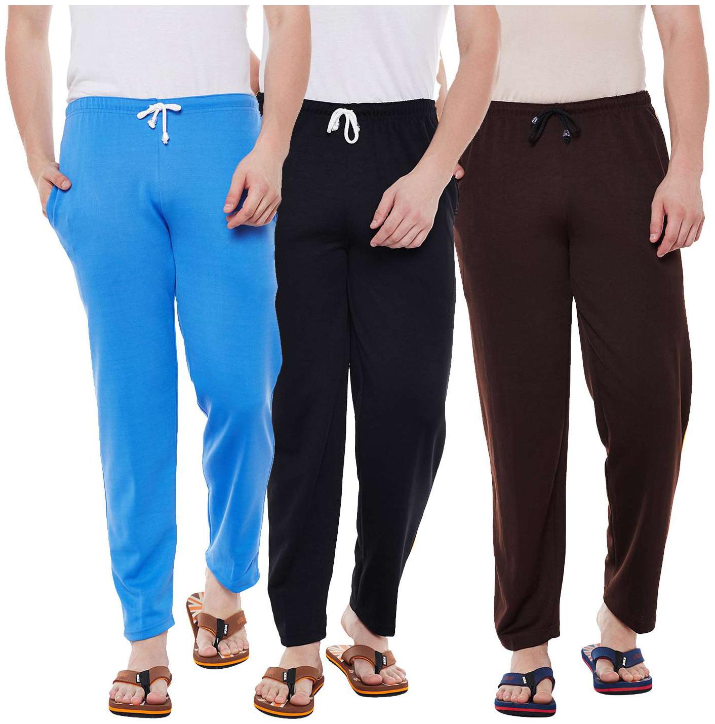 

Vimal Jonney Cotton Multicolor Trackpants For Men(Pack Of 3)