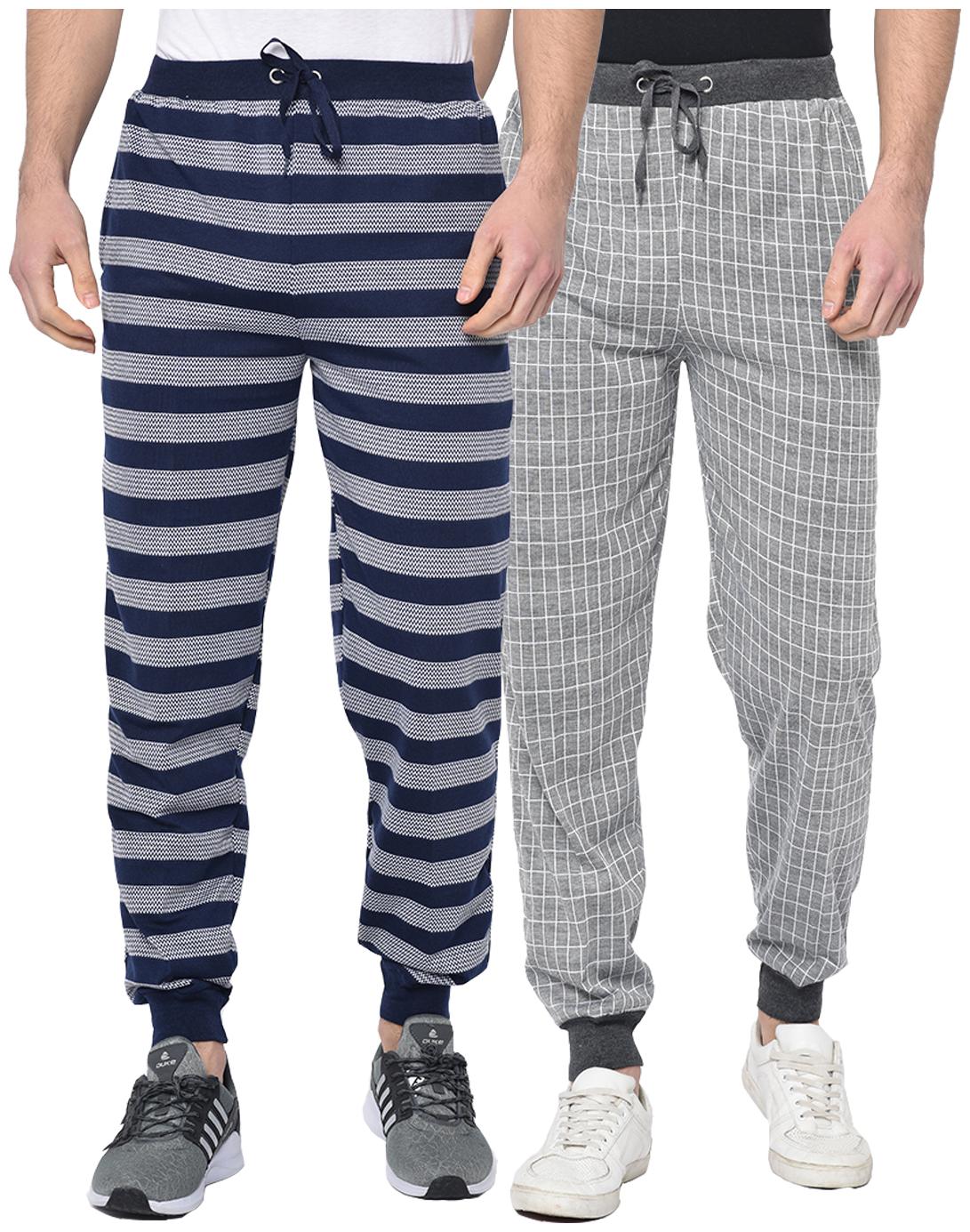 

VIMAL JONNEY Men Multi Striped Regular fit Joggers