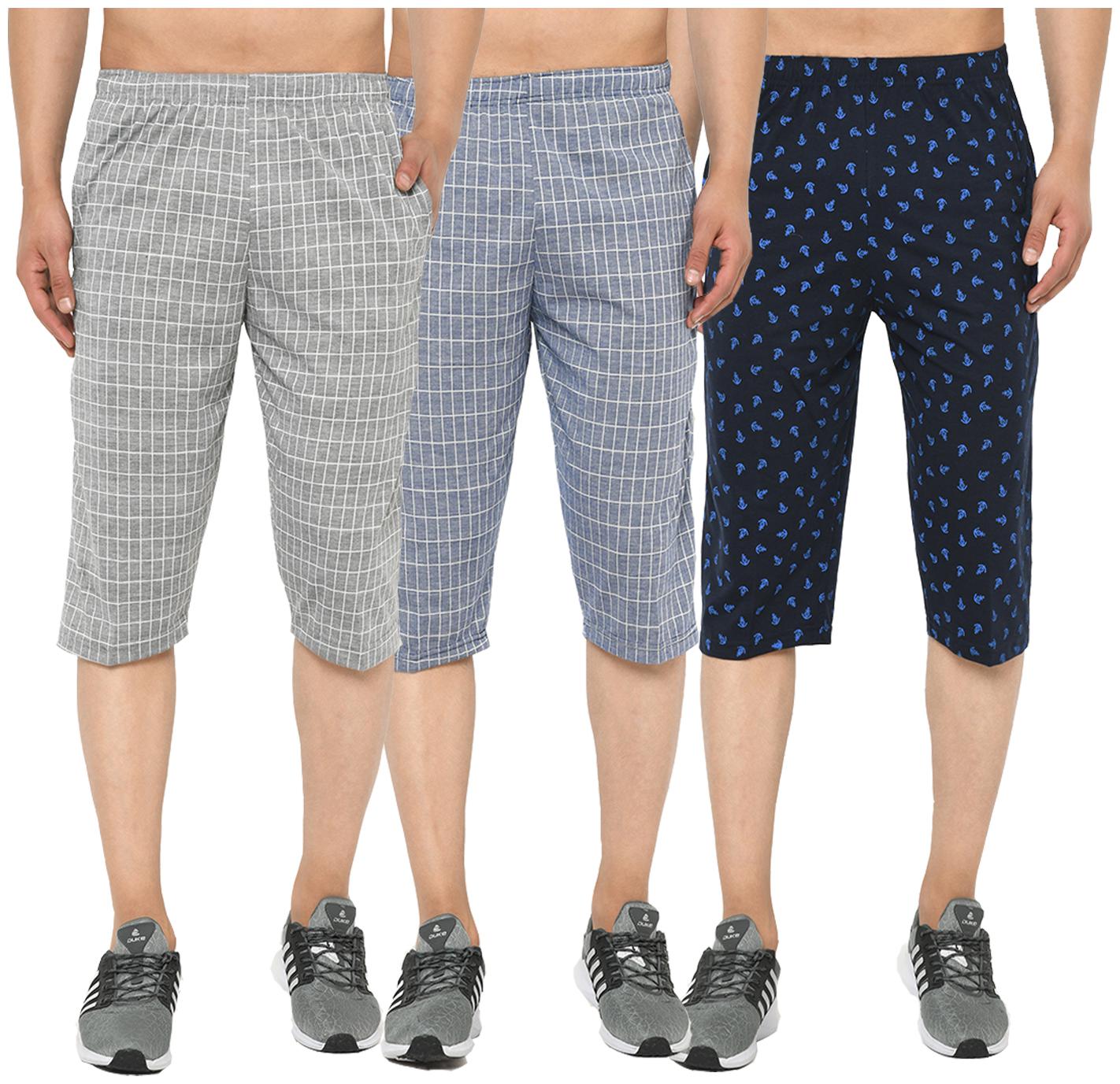 

VIMAL JONNEY Men Multi Regular Fit Regular Shorts