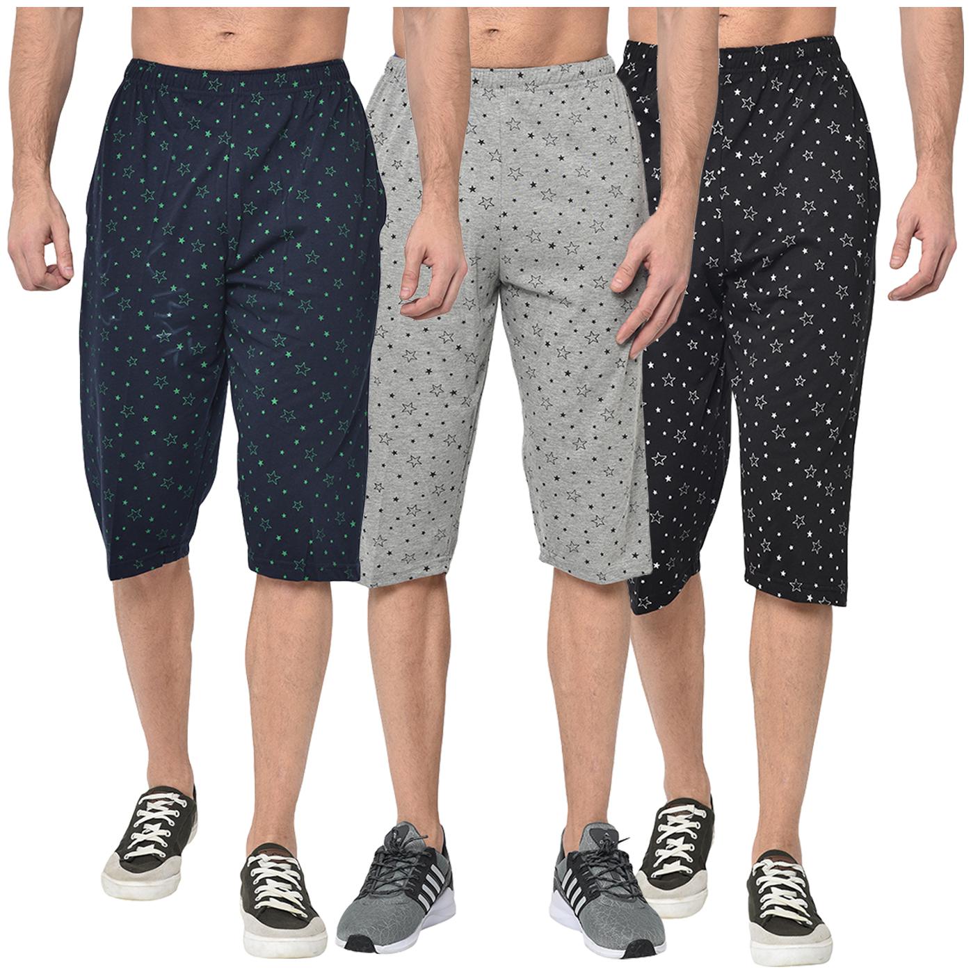 

VIMAL JONNEY Men Multi Regular Fit Regular Shorts