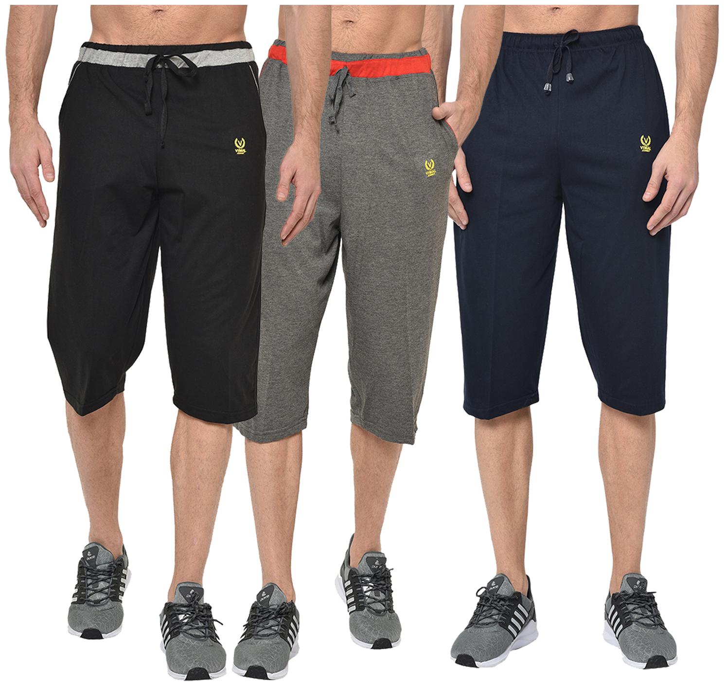 

VIMAL JONNEY Men Multi Regular Fit Regular Shorts