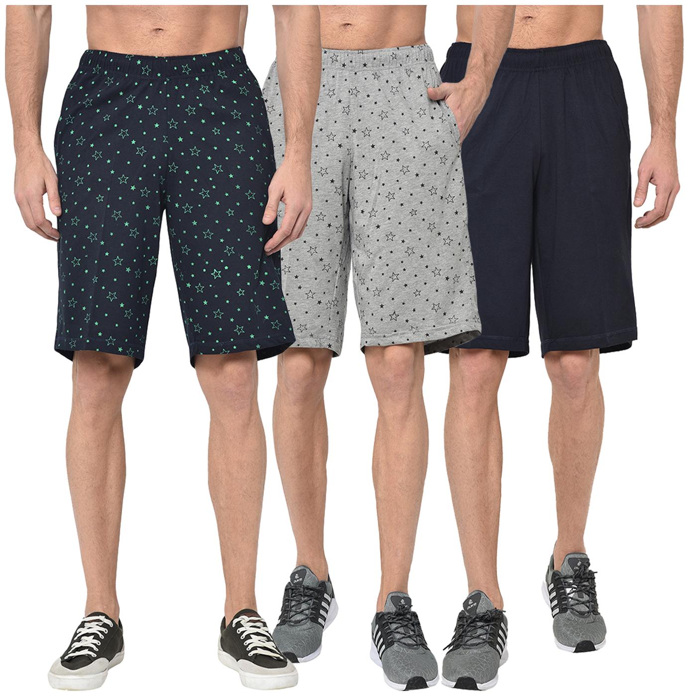 

VIMAL JONNEY Men Multi Regular Fit Regular Shorts