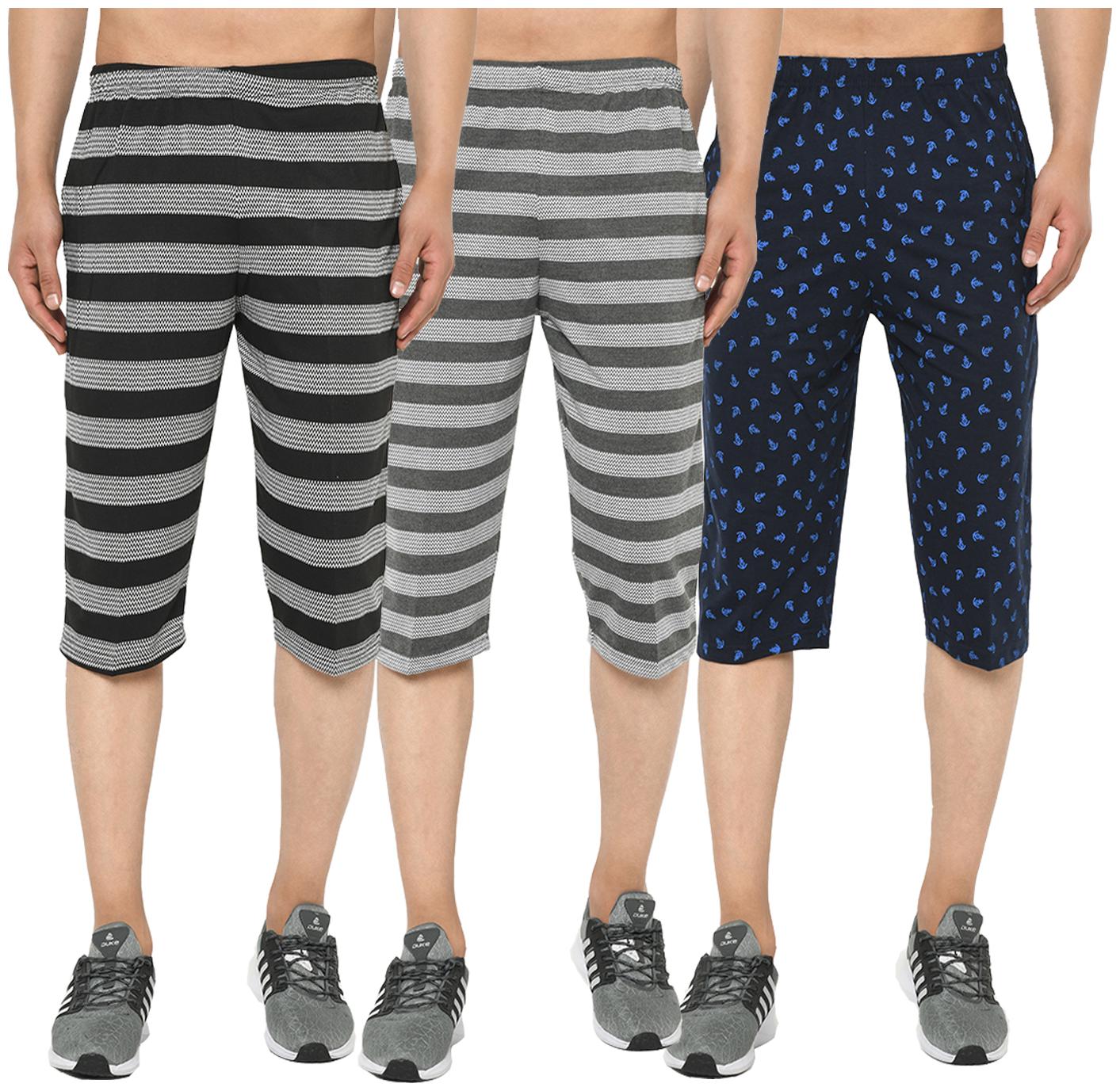 

VIMAL JONNEY Men Multi Regular Fit Regular Shorts