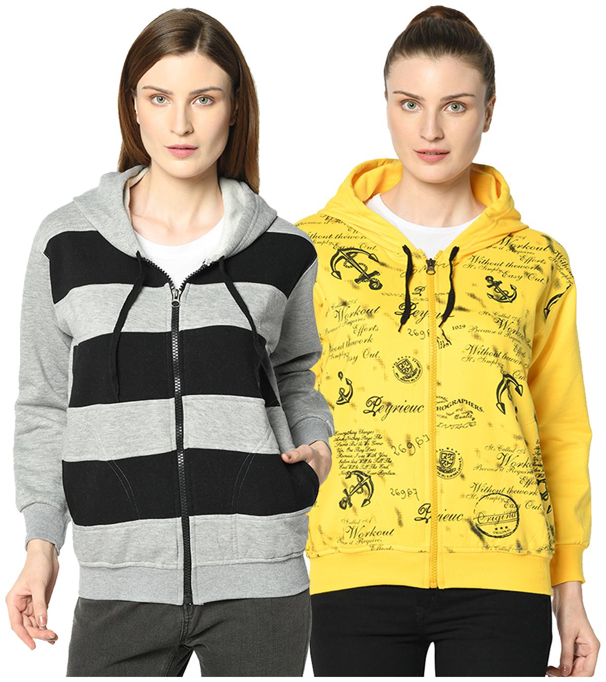 

VIMAL JONNEY Women Printed Hoodie - Multi